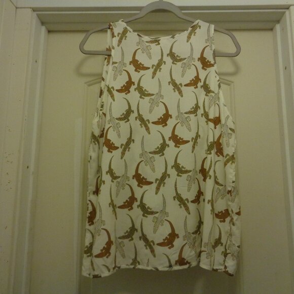 ALLIGATER CROCS Girl TANKY TOP BY H & M 14 - Picture 4 of 4